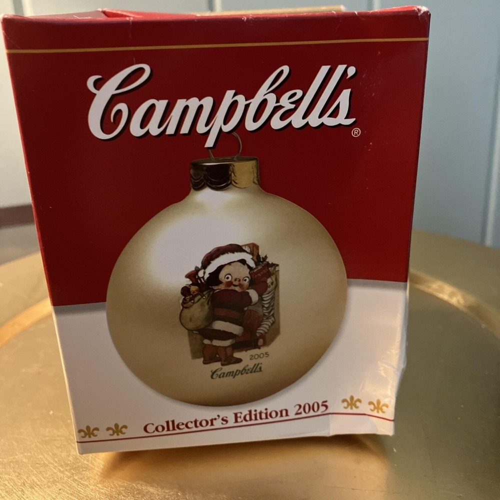 Cambells Collectors Edition 2005 Christmas Ornament